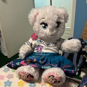 Build-A-Bear Disney 25th celebration Princess Bear w/ Mirabel Dress